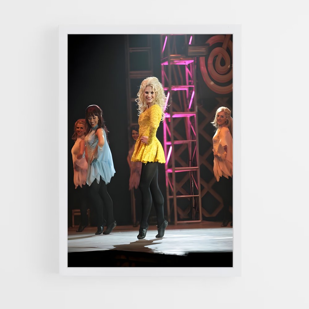 Poster Pop Étoile – affiche Danse (vue 3)